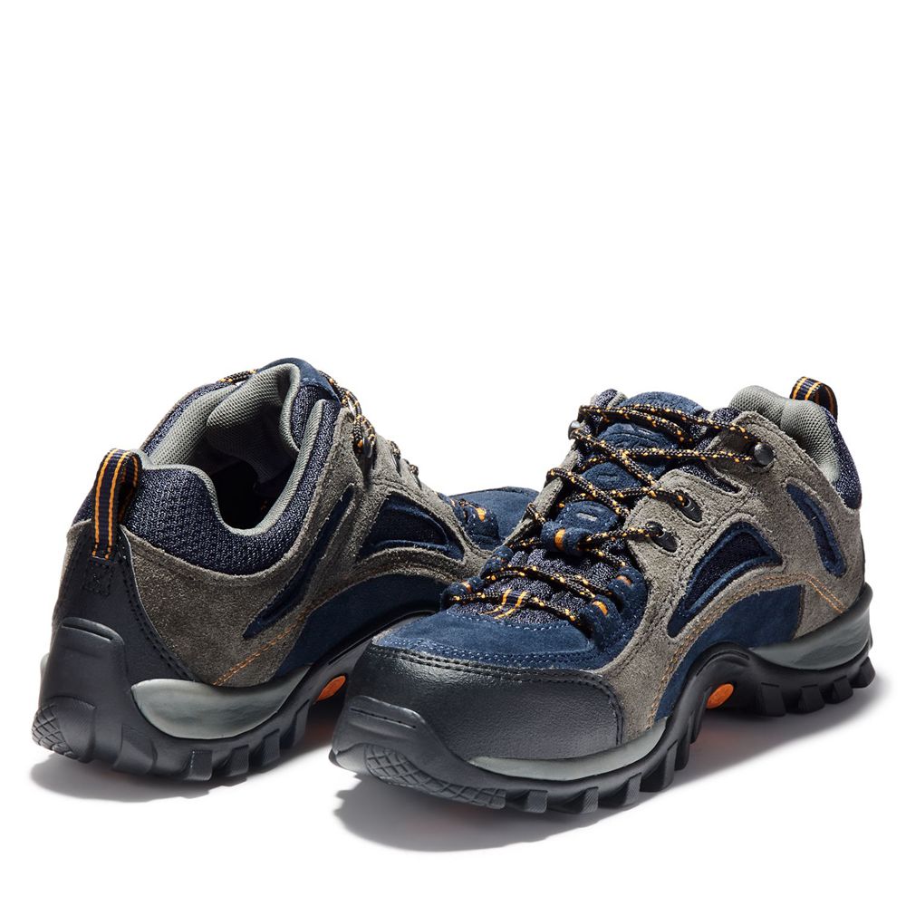 Timberland Παπούτσια Εργασίας Ανδρικα Γκρι/Μπλε - Pro® Mudsill Steel Toe - Greece 5204716-CL